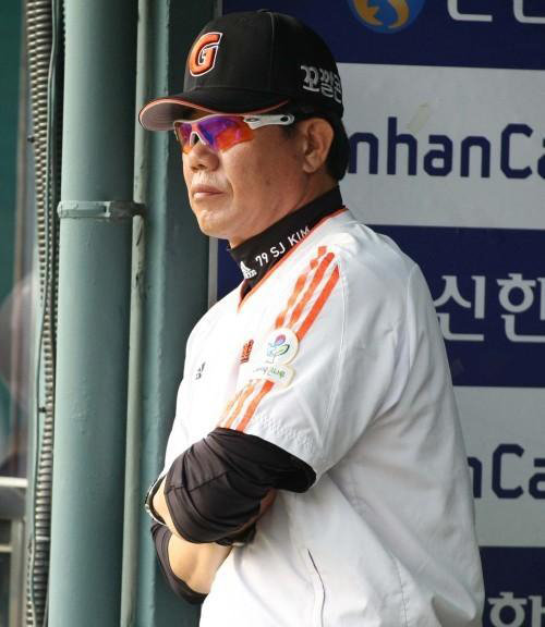 KBO 경기감독관 김시진. 사진제공|롯데 자이언츠