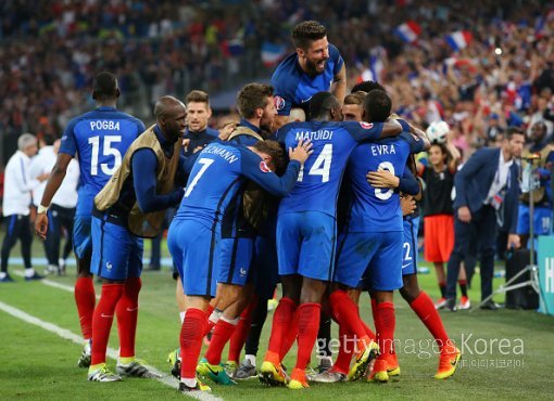 그리즈만, 프랑스-아일랜드 경기 역전골