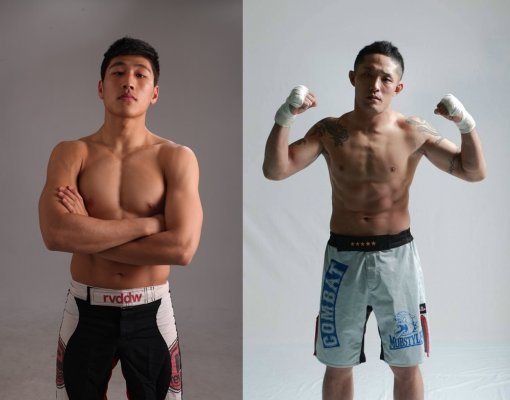 김민우(좌)와 네즈 유타(우)