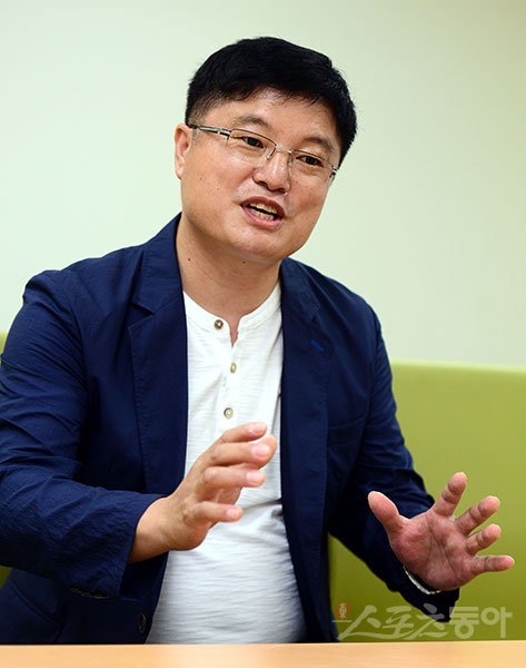 전남배드민턴협회 김영섭 회장. 화순|김민성 기자 marineboy@donga.com