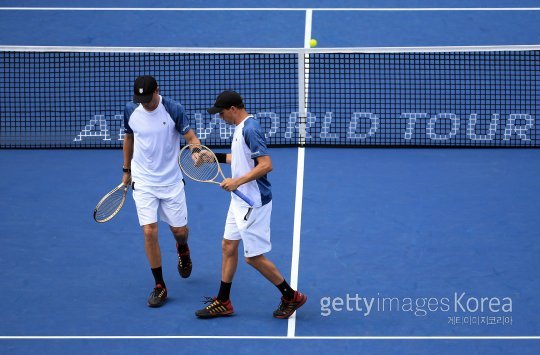 테니스 봅 브라이언-마이크 브라이언(오른쪽). 사진=ⓒGettyimages이매진스