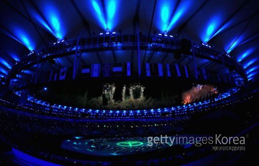 리우 올림픽 개막식. ⓒGettyimages/이매진스