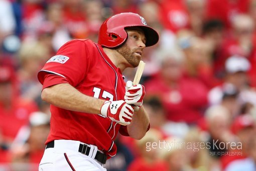 워싱턴 내셔널스 시절 네이트 슈어홀츠. ⓒGettyimages이매진스