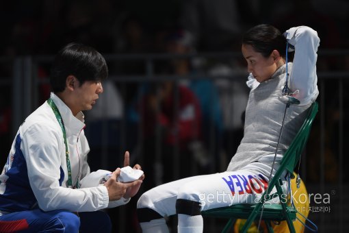 남현희. ⓒGettyimages/이매진스