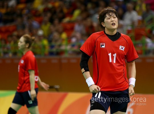 올림픽 여자핸드볼대표 류은희. 사진=ⓒGettyimages이매진스