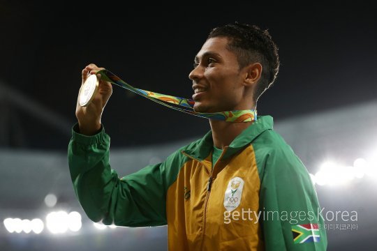 올림픽 남아공육상대표 웨이드 반 니커크. 사진=ⓒGettyimages이매진스