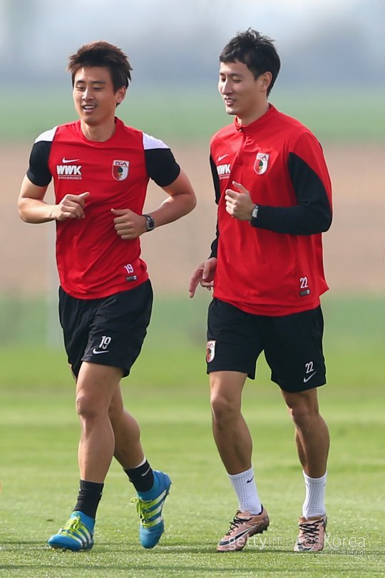 축구대표팀 구자철-지동원(오른쪽). 사진=ⓒGettyimages이매진스