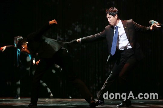 유준상. 액션의 달인(?)