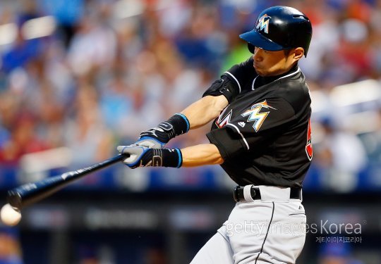 마이애미 말린스 스즈키 이치로. 사진=ⓒGettyimages이매진스