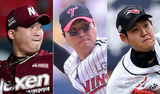 넥센 김세현-LG 우규민-kt 정대현(왼쪽부터). 스포츠동아DB