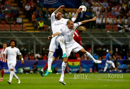 라모스와 페페. ⓒGettyimages이매진스