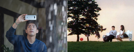 KBS 2TV 드라마 ‘공항 가는 길’에 등장하는 고 장욱진 화백의 고택(왼쪽사진)은 ‘애인’의 주요 촬영지였던 서울 올림픽공원이 그랬듯 영상미를 높이는 역할을 하고 있다. 사진제공|MBC·스튜디오 드래곤