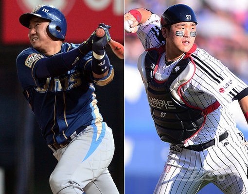 NC 김태군-LG 유강남. 스포츠동아DB