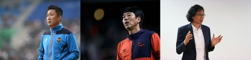 인천 유나이티드 이기형 감독-성남 FC 구상범 감독-포항 스틸러스 최순호 감독. 사진｜인천유나이티드, 스포츠동아DB, 대한축구협회