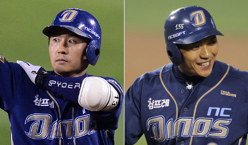 NC 손시헌(35), 이종욱(35)(오른쪽). 사진|스포츠코리아·스포츠동아DB