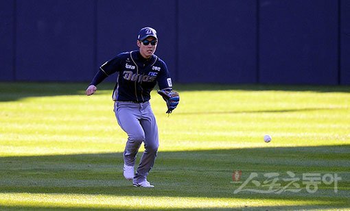 NC 김성욱. 잠실｜김종원 기자 won@donga.com