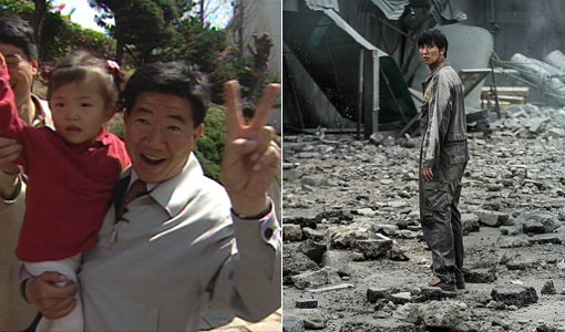 다큐멘터리 영화 ‘무현, 두 도시 이야기’의 한 장면-‘판도라’의 한 장면(오른쪽). 사진제공|무현 두 도시 이야기 제작위원회·CAC엔터테인먼트