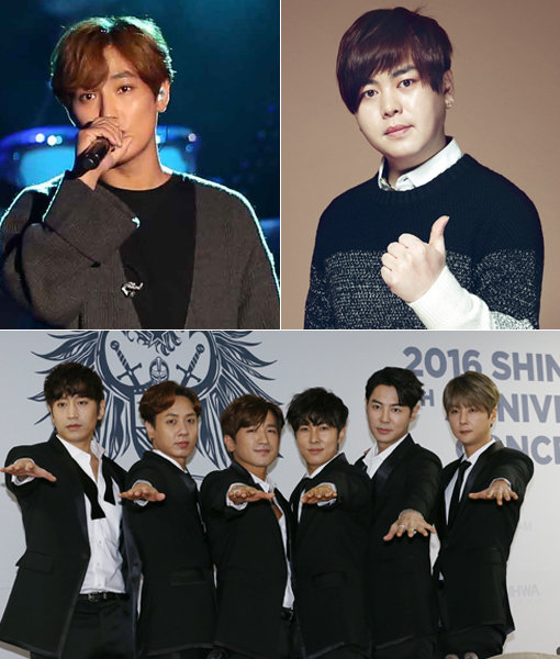 가수 강타-문희준-신화(맨 왼쪽 위부터 시계방향). 사진제공|동아닷컴DB·KBS