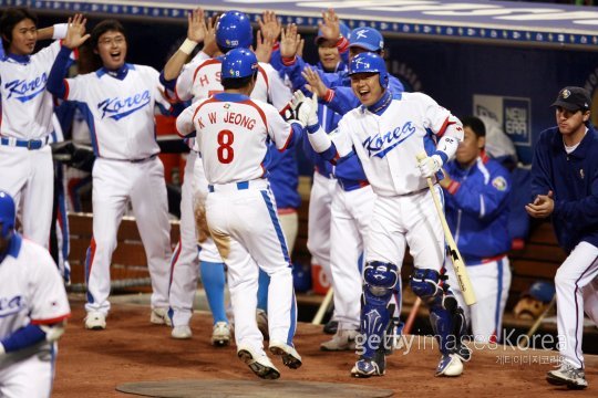 2009 WBC 대표팀. 사진=ⓒGettyimages이매진스