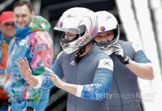 봅슬레이 대표팀 김동현-전정린(오른쪽). 사진=ⓒGettyimages이매진스