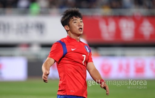 국가대표 미드필더 김민우(26). 사진=ⓒGettyimages멀티비츠