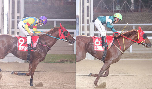 클린업조이-트리플나인(오른쪽)