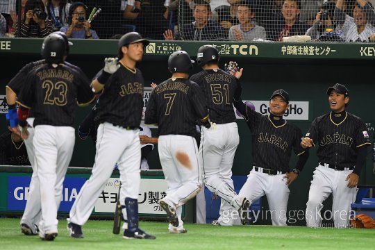 일본 야구 대표팀. 사진=ⓒGettyimages이매진스