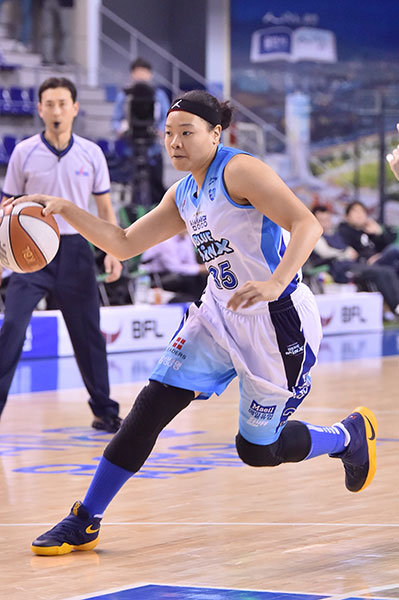 삼성생명 김한별. 사진제공|KBL