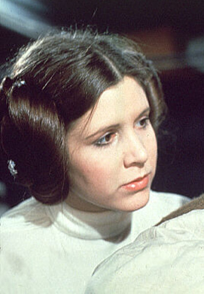 헐리우드 배우 캐리피셔. 사진출처|‘스타워즈 에피소드 4 - 새로운 희망’ 스틸컷