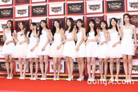 아이오아이 '하얀 눈의 요정들'