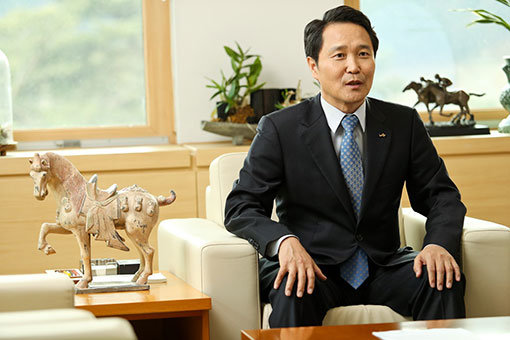 한국마사회 이양호 회장. 사진제공｜한국마사회