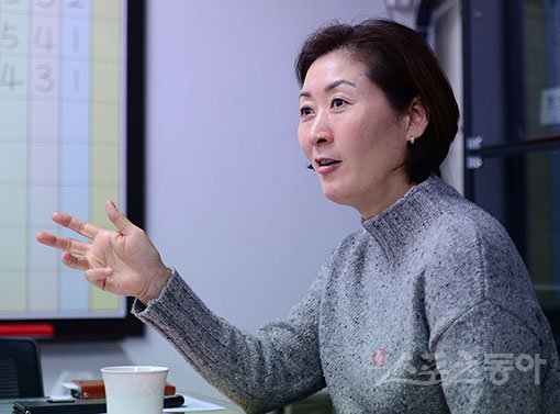 흥국생명 박미희 감독. 용인｜김진환 기자 kwangshin00@donga.com