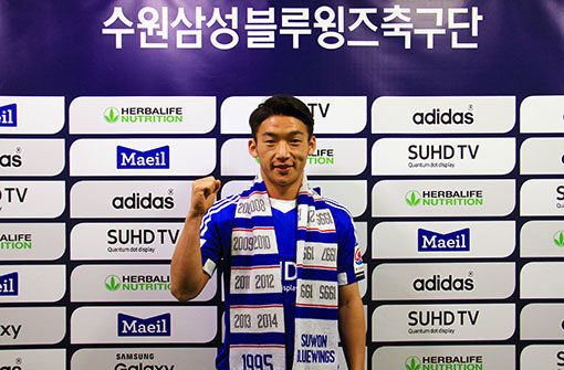 수원삼성 김민우. 사진제공｜수원삼성