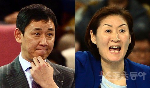 현대캐피탈 최태웅 감독-흥국생명 박미희 감독(오른쪽). 스포츠동아DB