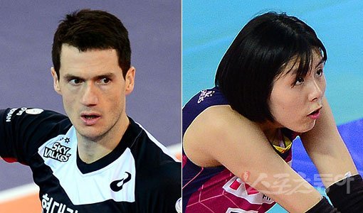 톤 밴 랭크벨트-이재영(오른쪽). 스포츠동아DB