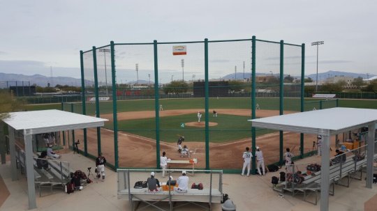 kt가 7일(한국시간) 미국 애리조나 투산의 키노 스포츠콤플렉스에서 이번 스프링캠프 첫 청백전을 치렀다. 투산(미 애리조나주) | 고봉준 기자