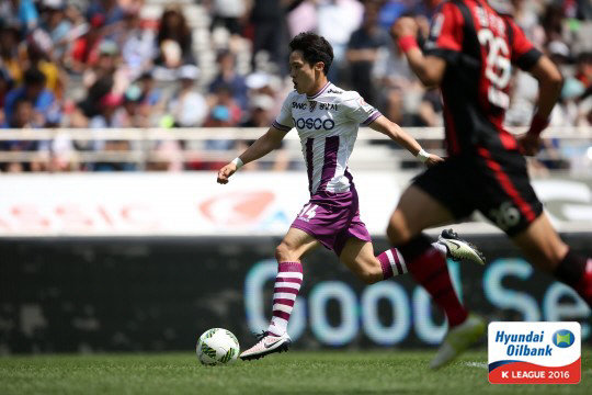 전남 김영욱. 사진제공|한국프로축구연맹