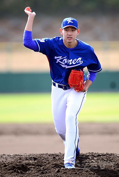 WBC 대표팀 이대은. 오키나와 | 김민성 기자 marineboy@donga.com