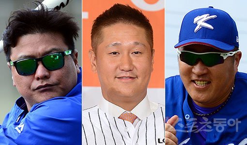 WBC대표팀 김태균-이대호-최형우(왼쪽부터). 스포츠동아DB