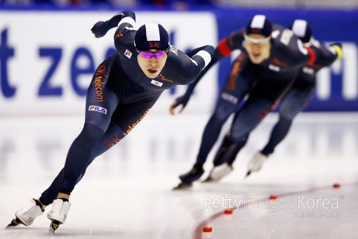 대표팀을 이끄는 이승훈. ⓒGettyimages이매진스