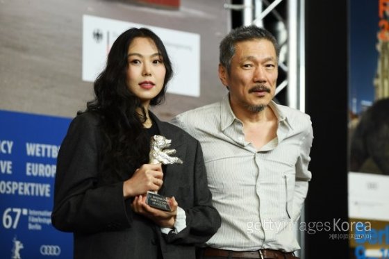 ‘밤의 해변에서 혼자’ 김민희-홍상수. ⓒGettyimages멀티비츠