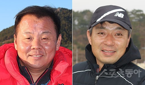 대전 이영익 감독-서울 이랜드 김병수 감독(오른쪽). 스포츠동아DB