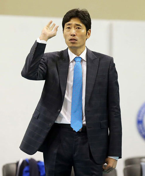 삼성화재 신진식 감독. 사진제공｜삼성화재