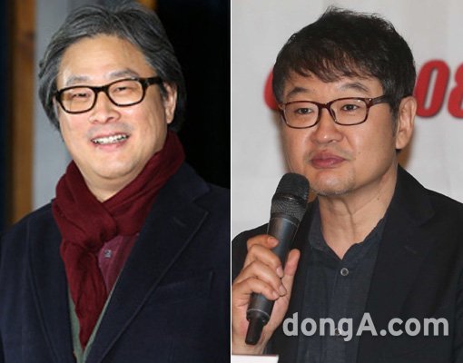 박찬욱 감독-허진호 감독. 동아닷컴DB