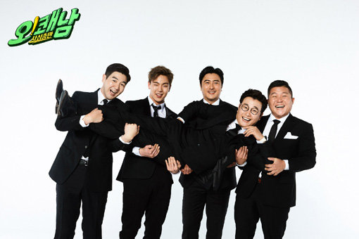 산전수전 겪은 아재들이 예능프로그램으로 향한다. 채널A가 신설한 ‘사심충만 오!쾌남’은 아재들이 모여 역사 탐방을 떠나는 내용. 배우 한상진과 셔누, 안정환, 김성주, 조세호(왼쪽부터)가 친근한 매력으로 시청자와 소통하고 있다. 사진제공 ｜ 채널A