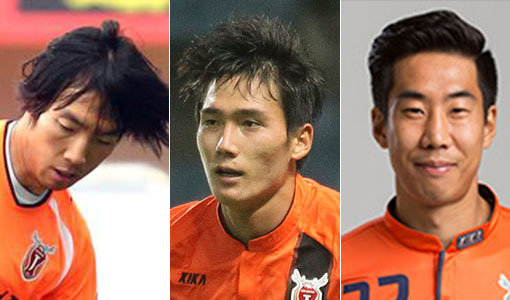 제주 조용형-오반석-김원일(왼쪽부터). 사진제공｜제주 유나이티드