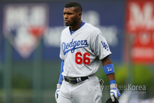 야시엘 푸이그. ⓒGettyimages/이매진스