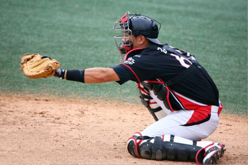 포수 시절 김재윤. 사진제공|kt wiz