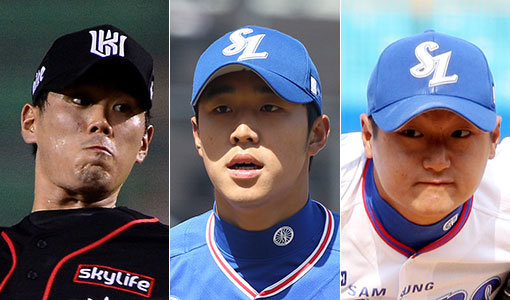 kt 김재윤-삼성 최충연-최지광(왼쪽부터). 사진|스포츠동아DB·스포츠코리아