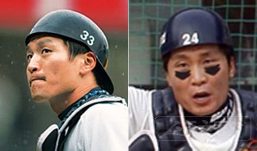 전 두산 채상병-용덕한(오른쪽). 스포츠동아DB